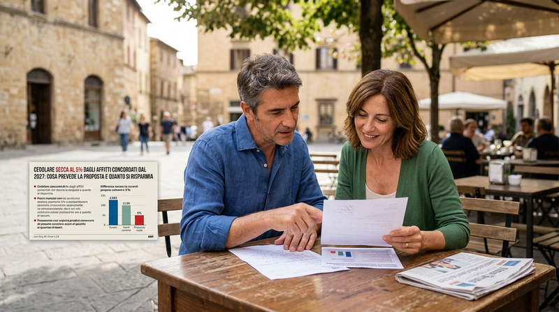 Cedolare secca al 5% sugli affitti concordati dal 2027: cosa prevede la proposta e quanto si risparmia