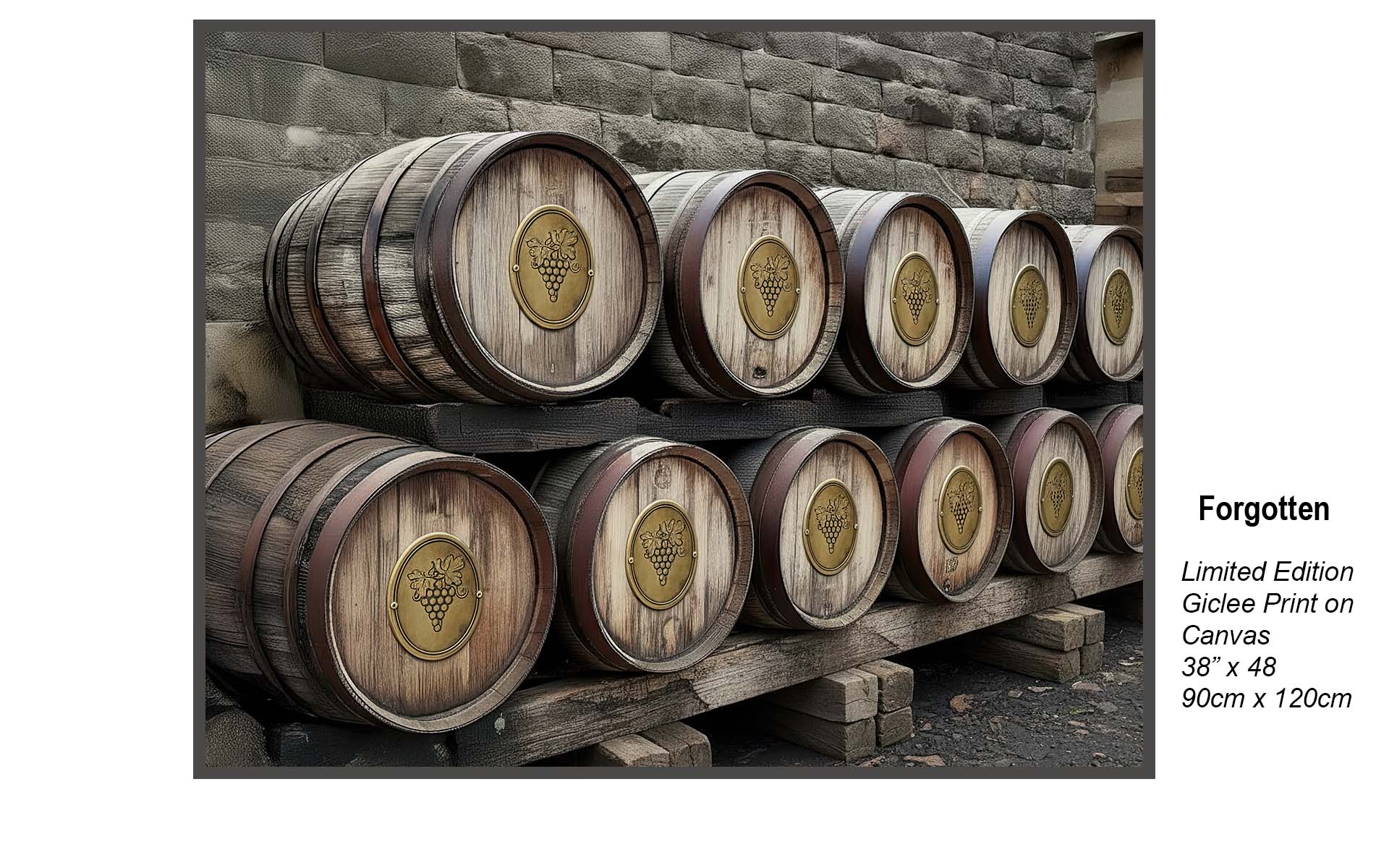 Forgotten | Okanagan Valley Wineries Art Print