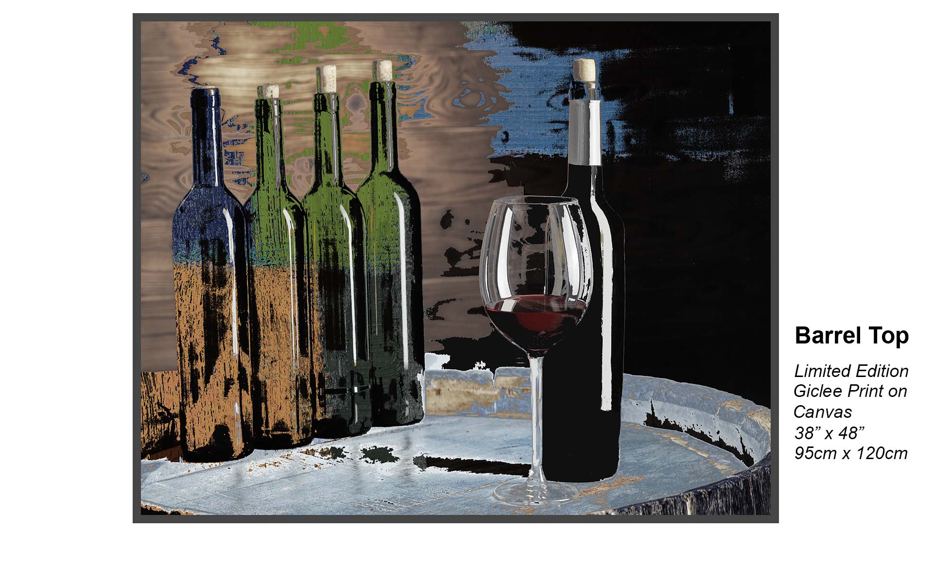 Barrel Top – Okanagan Wine Country Wall Art