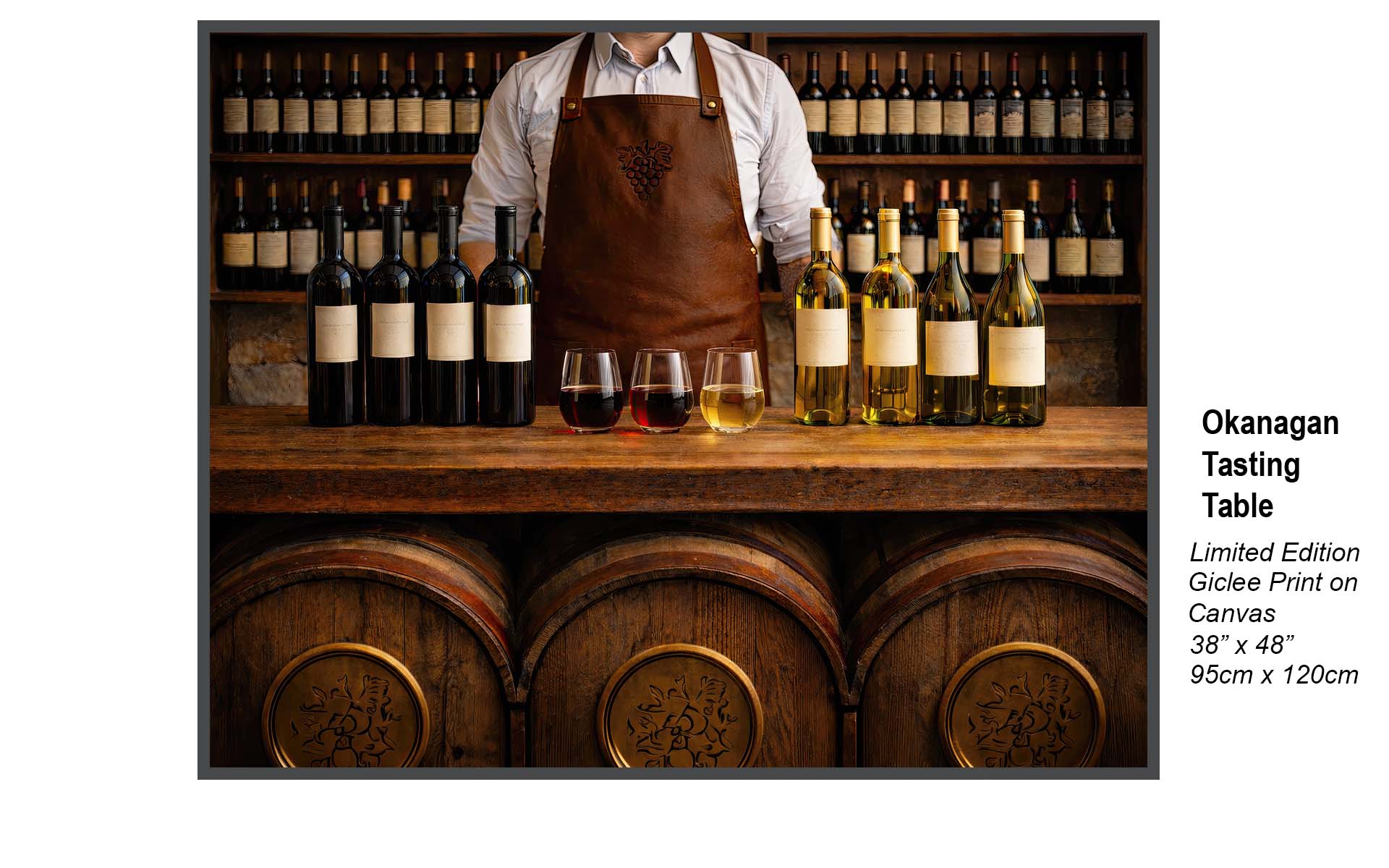 Okanagan Valley Wineries – Elegant Wine Tasting Scene Inspired by British Columbia’s Wine Country