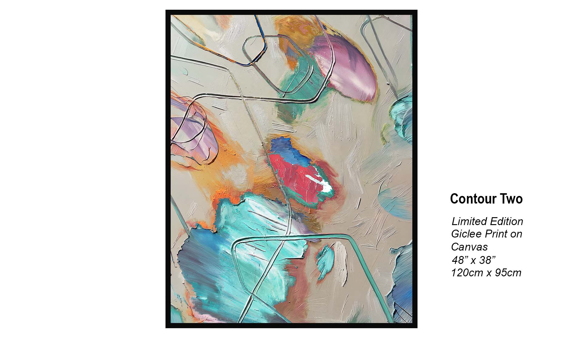 Contour Two | Contemporary Abstract Impasto Art