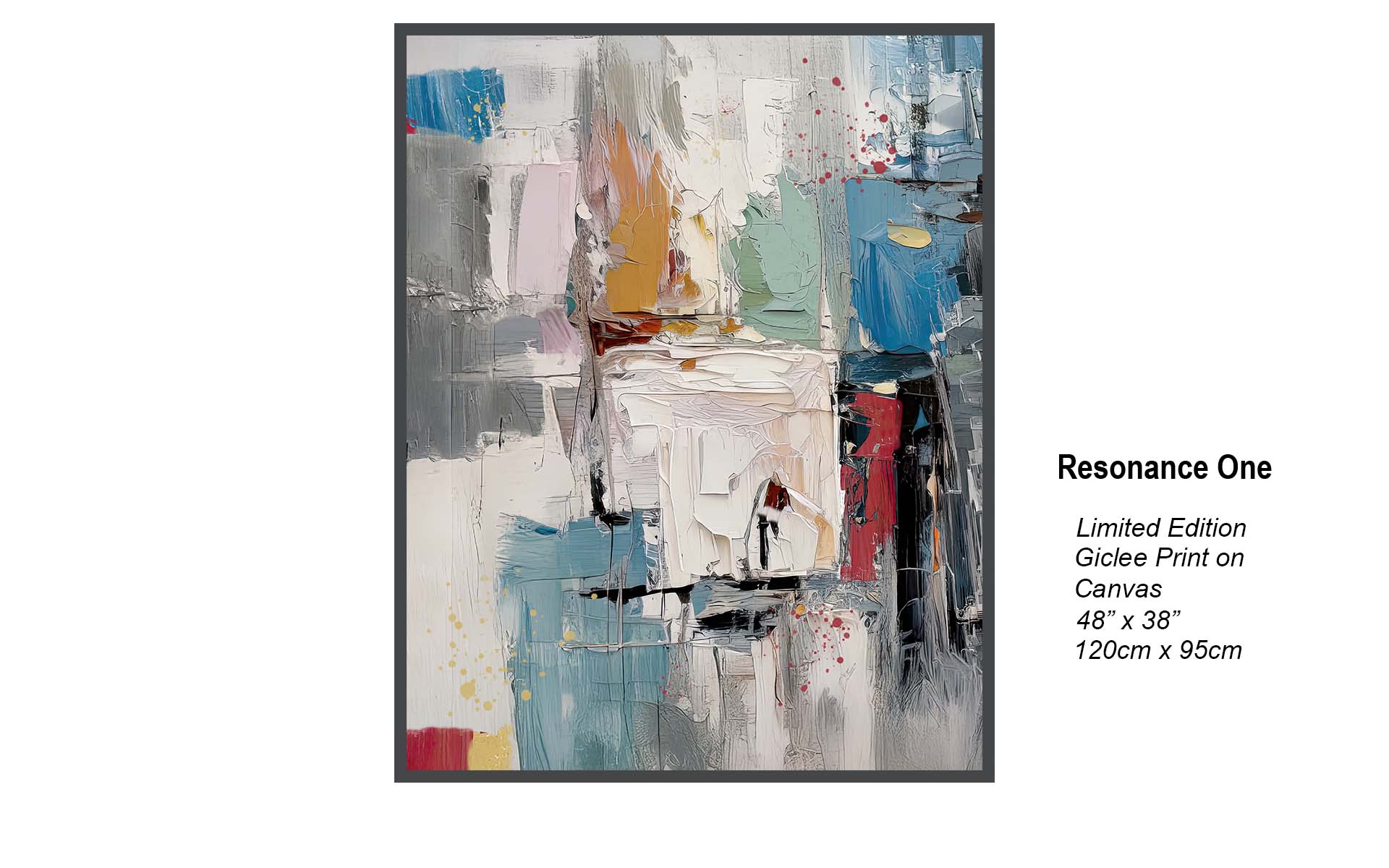 Resonance One | Contemporary Abstract Impasto Art