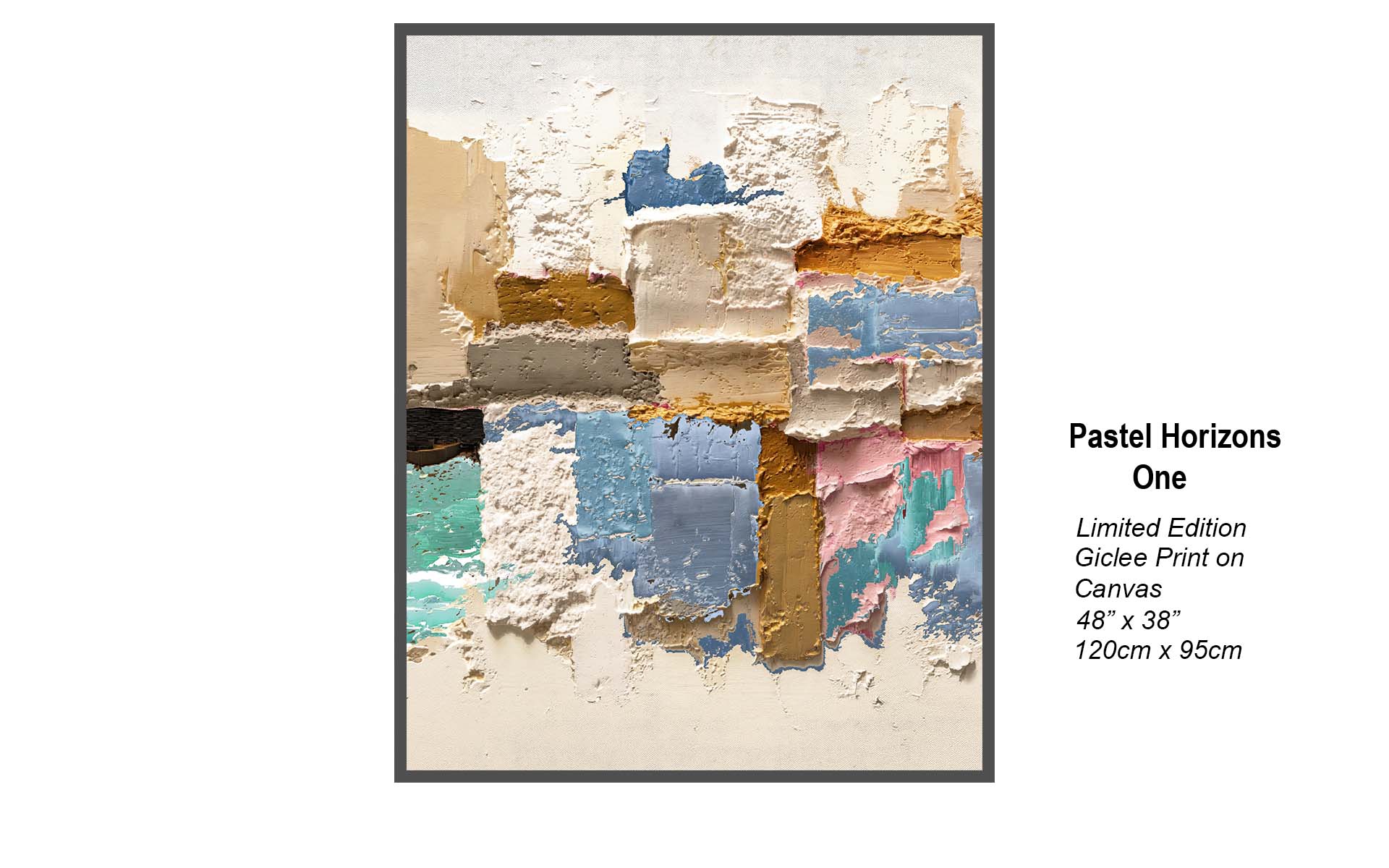Pastel Horizons Diptych | Contemporary Abstract Art