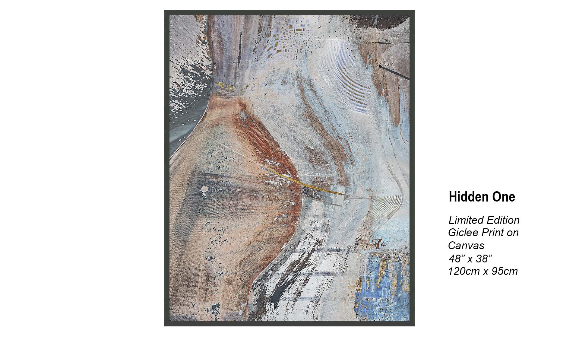 Hidden One Abstract Painting | Contemporary Art | Studio B Originals