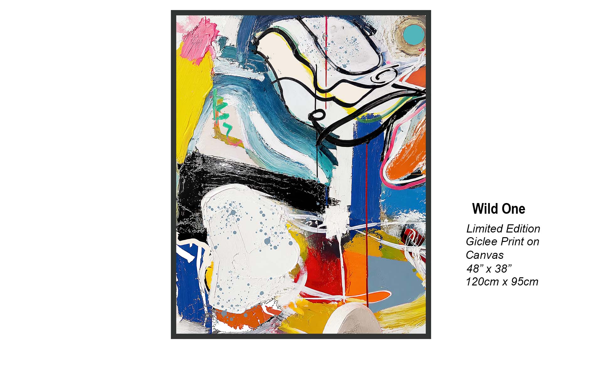 Wild One | Bold Contemporary Abstract Art