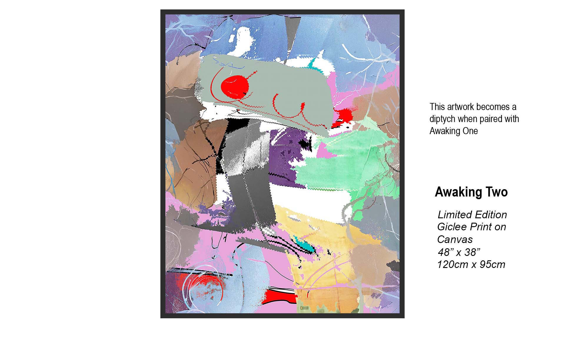 Awaking Two | Contemporary Abstract Painting | Studio B Originals