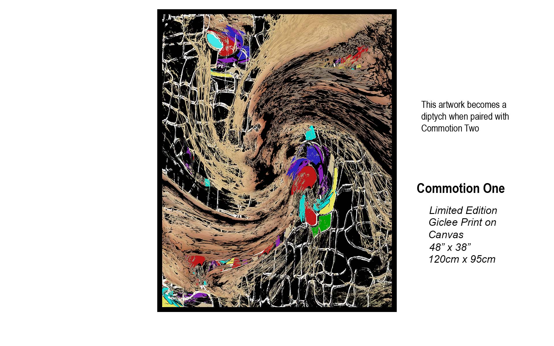 Commotion One | Contemporary Abstract Art