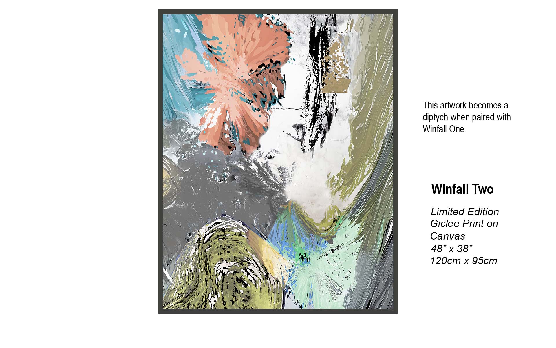 Winfall Two | Contemporary Abstract Art | Studio B Originals