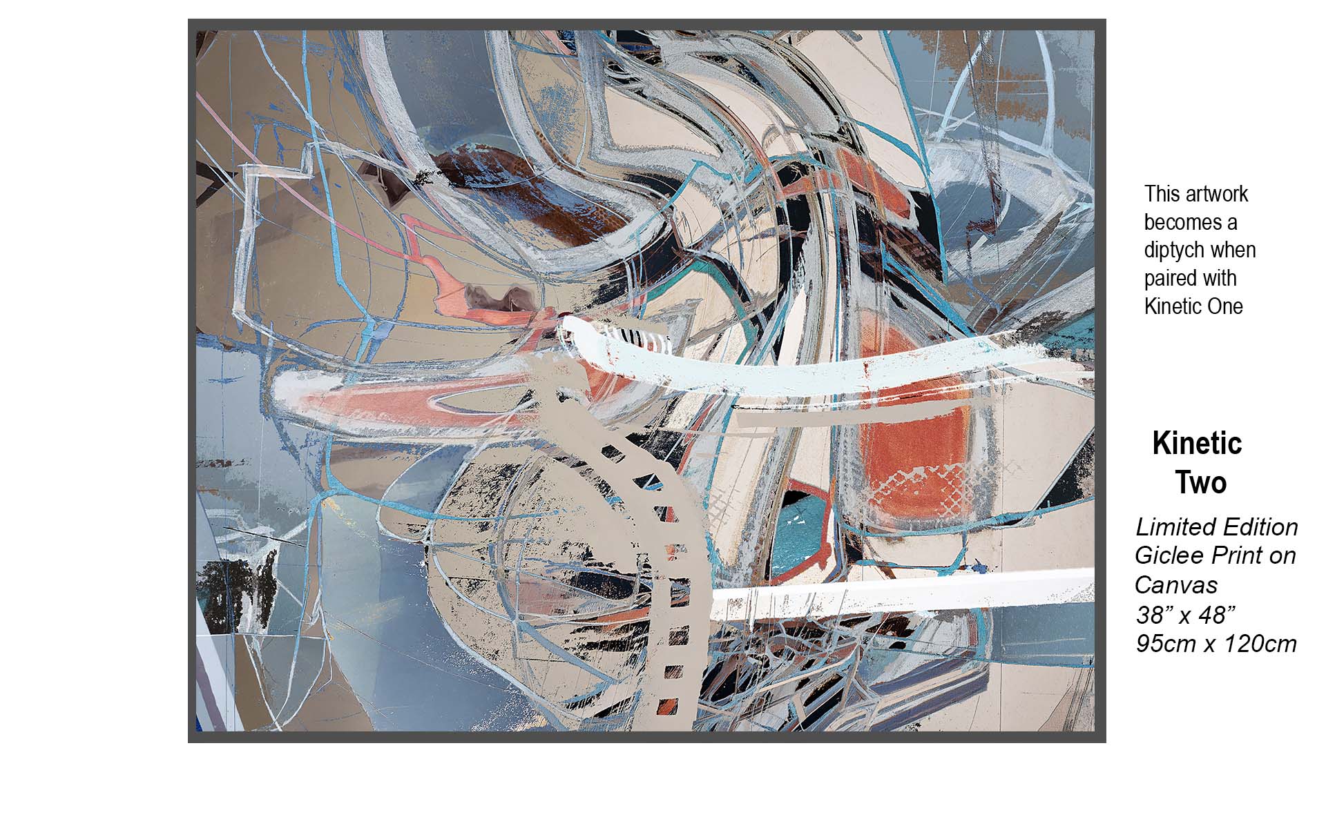 Kinetic Two | Modern Abstract Art | Studio B Originals