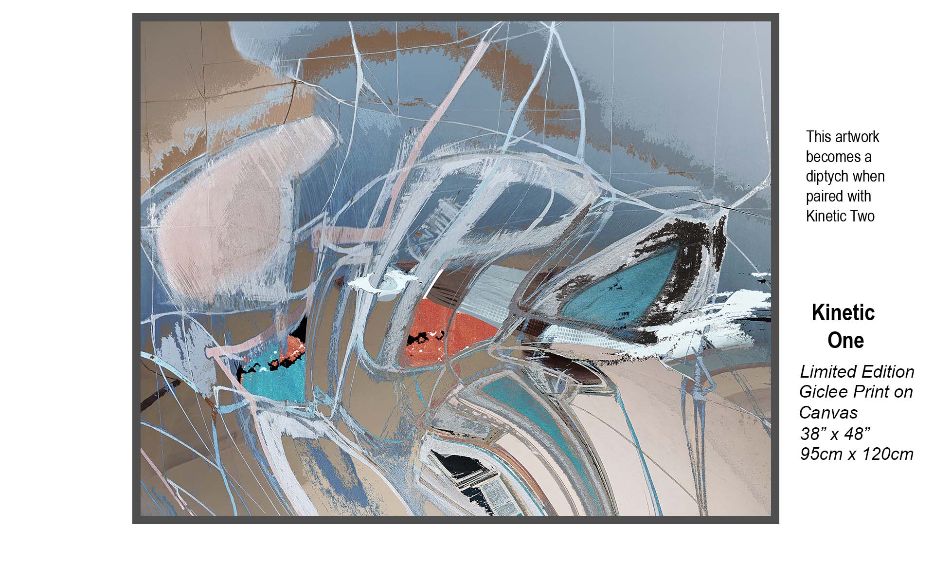 Kinetic One | Contemporary Abstract Art | Studio B Originals