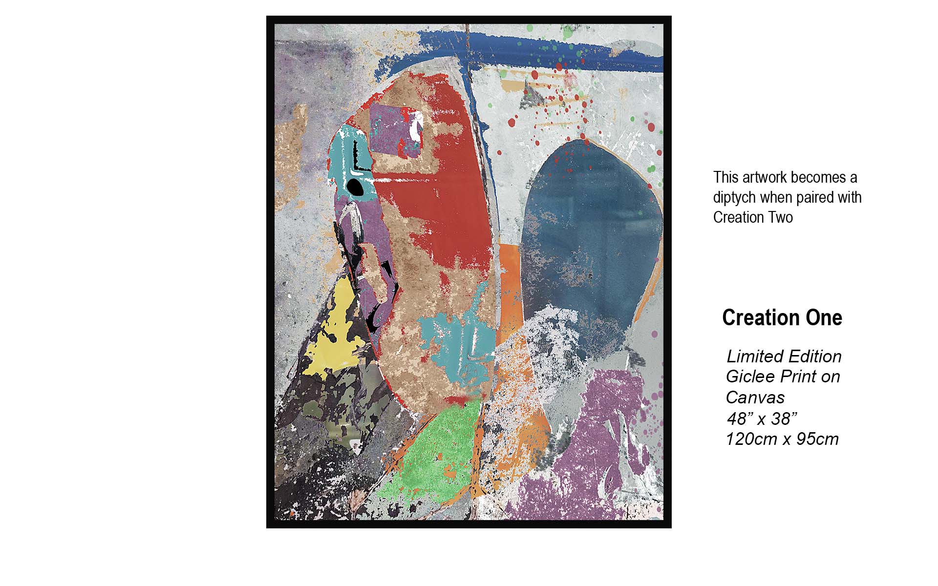 Creation One | Contemporary Abstract Art | Studio B Originals
