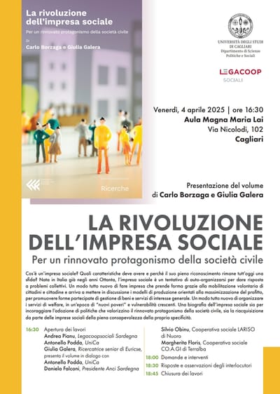 LA RIVOLUZIONE DELL'IMPRESA SOCIALE. Per un rinnovato protagonismo della società civile