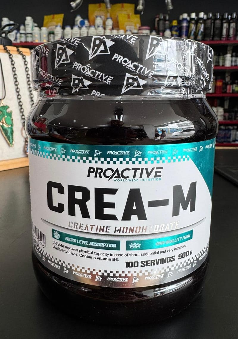 Proactive Crea-M (Creatina Monohidratada).