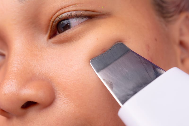 Limpieza facial basica.