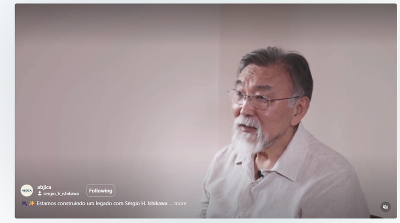 Ex-bolsista JICA e coordenador do Shizen Ambiental, Sérgio Ishikawa, relata o legado da Educação Ambiental.