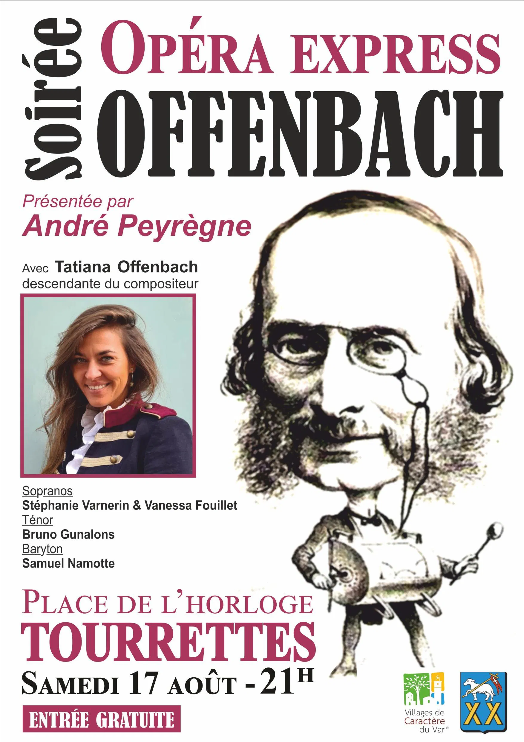 OFFENBACH A TOURRETTES SAMEDI 17 AOUT