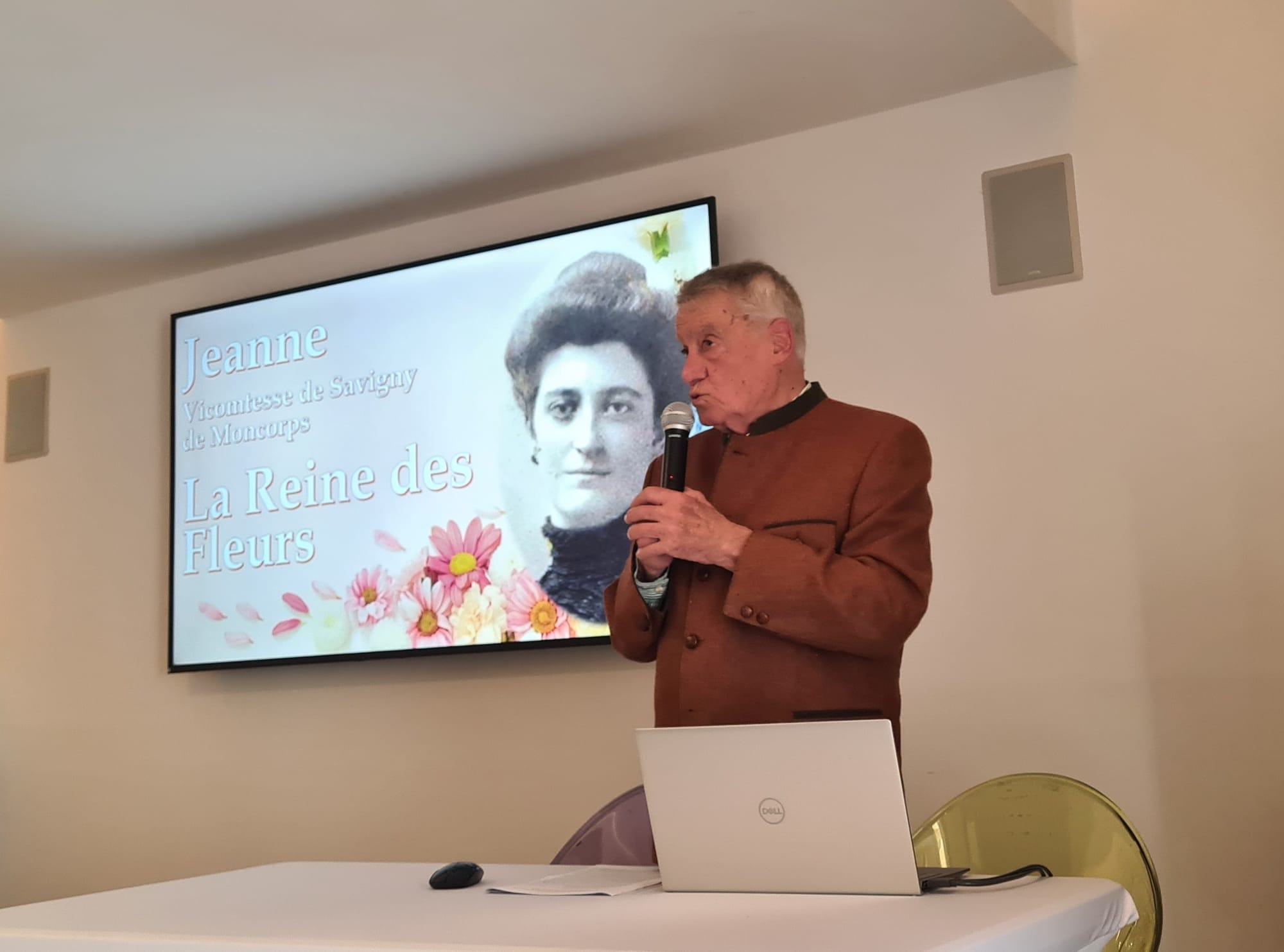 NOTRE PRÉSIDENT,GÉRARD SACCOCCINI, AU MUSÉE INTERNATIONAL DE LA PARFUMERIE LE 6 MAI 2025