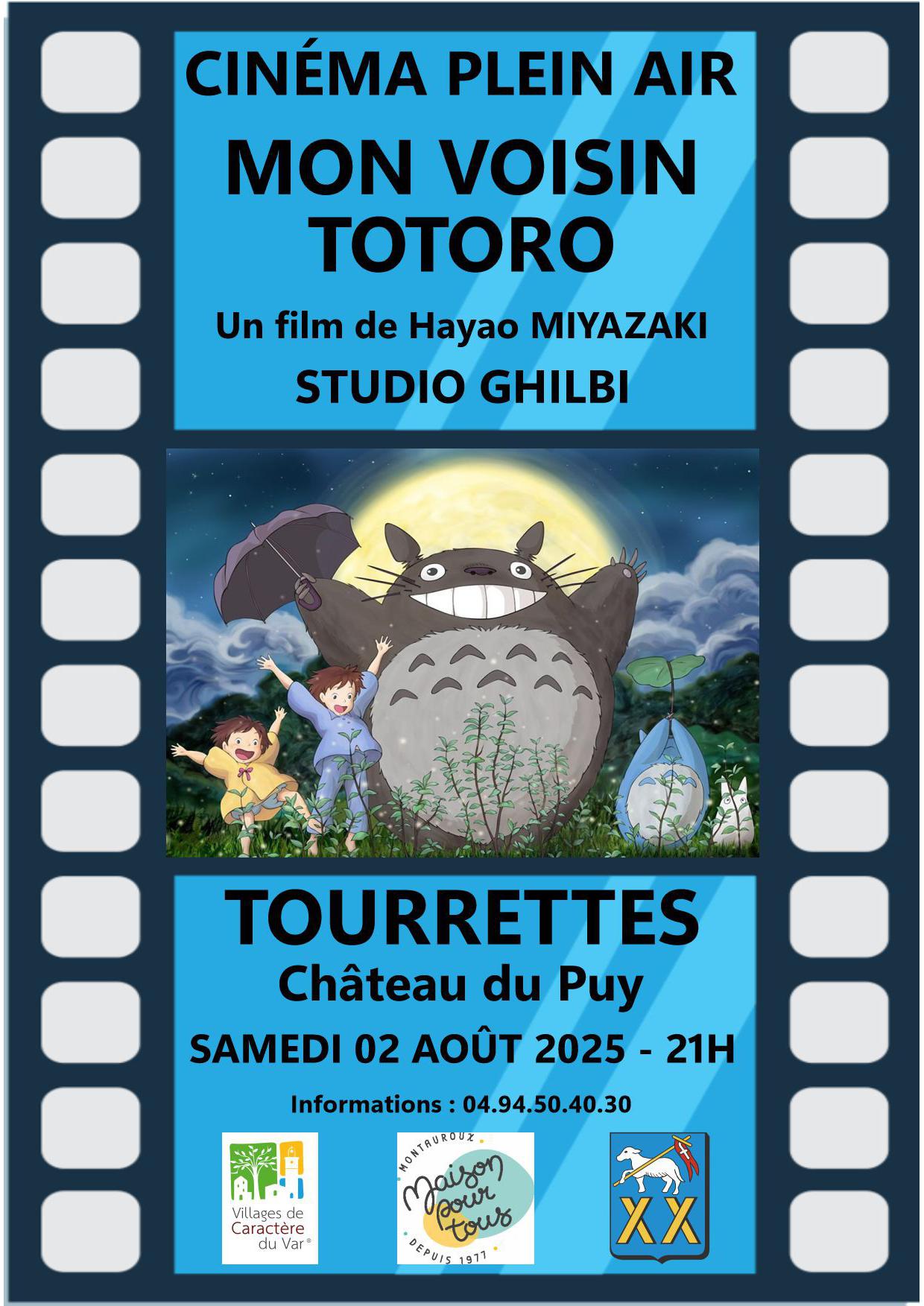 CINÉMA PLEIN AIR 2 AOÛT 21H00