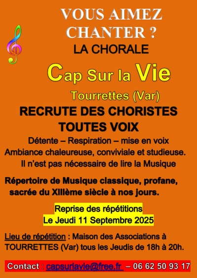 CAP SUR LA VIE RECRUTE