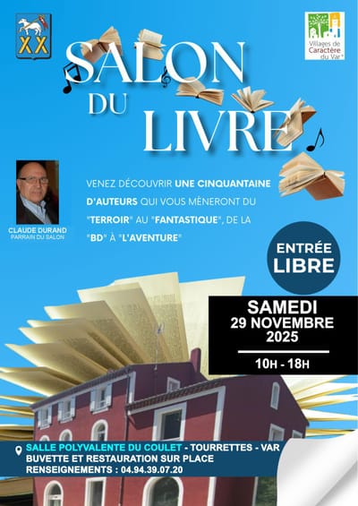 SALON DU LIVRE SAMEDI 29 NOVEMBRE