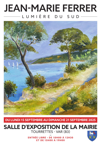 JEAN-MARIE FERRER EXPOSE DU 15 AU 21 SEPTEMBRE