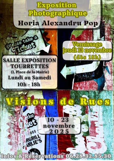 HORIA ALEXANDRU POP EXPOSE DU 10 AU 23 NOVEMBRE