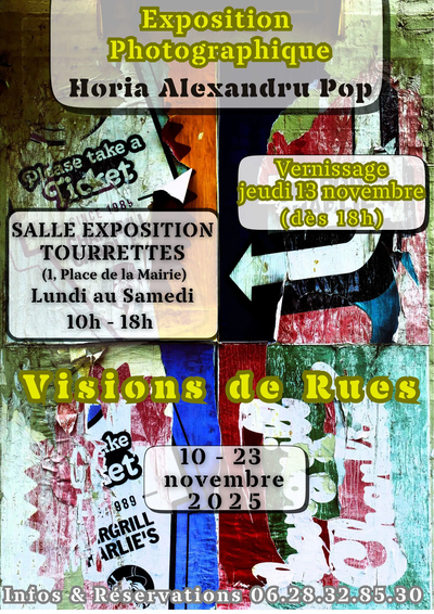 HORIA ALEXANDRU POP EXPOSE DU 10 AU 23 NOVEMBRE