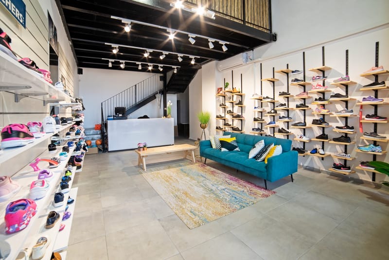 נעלי דבידה- עיצוב חנות