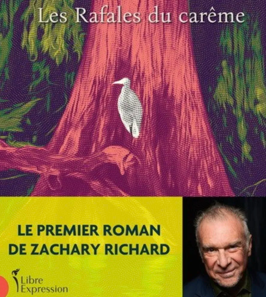 Zachary RICHARD, le chantre de la francophonie de Louisiane, publie les "rafales du carême".