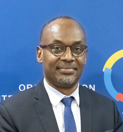 Ce 3 décembre dernier, 20ème anniversaire de la Conférence des OING de la Francophonie. Claude MUSAVYI, nouveau Président