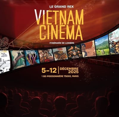 A Paris, au "Grand Rex", le cinema vietnamien à l'honneur. I-Dialogos et la COING y étaient. TRAN THU DUNG.