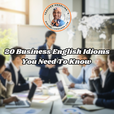 📝 Mastering Business English: Why Idioms Matter