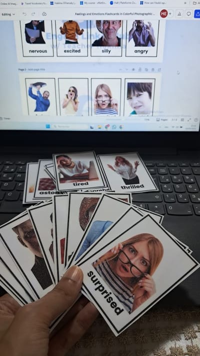 How do my students respond to flashcards in my class?