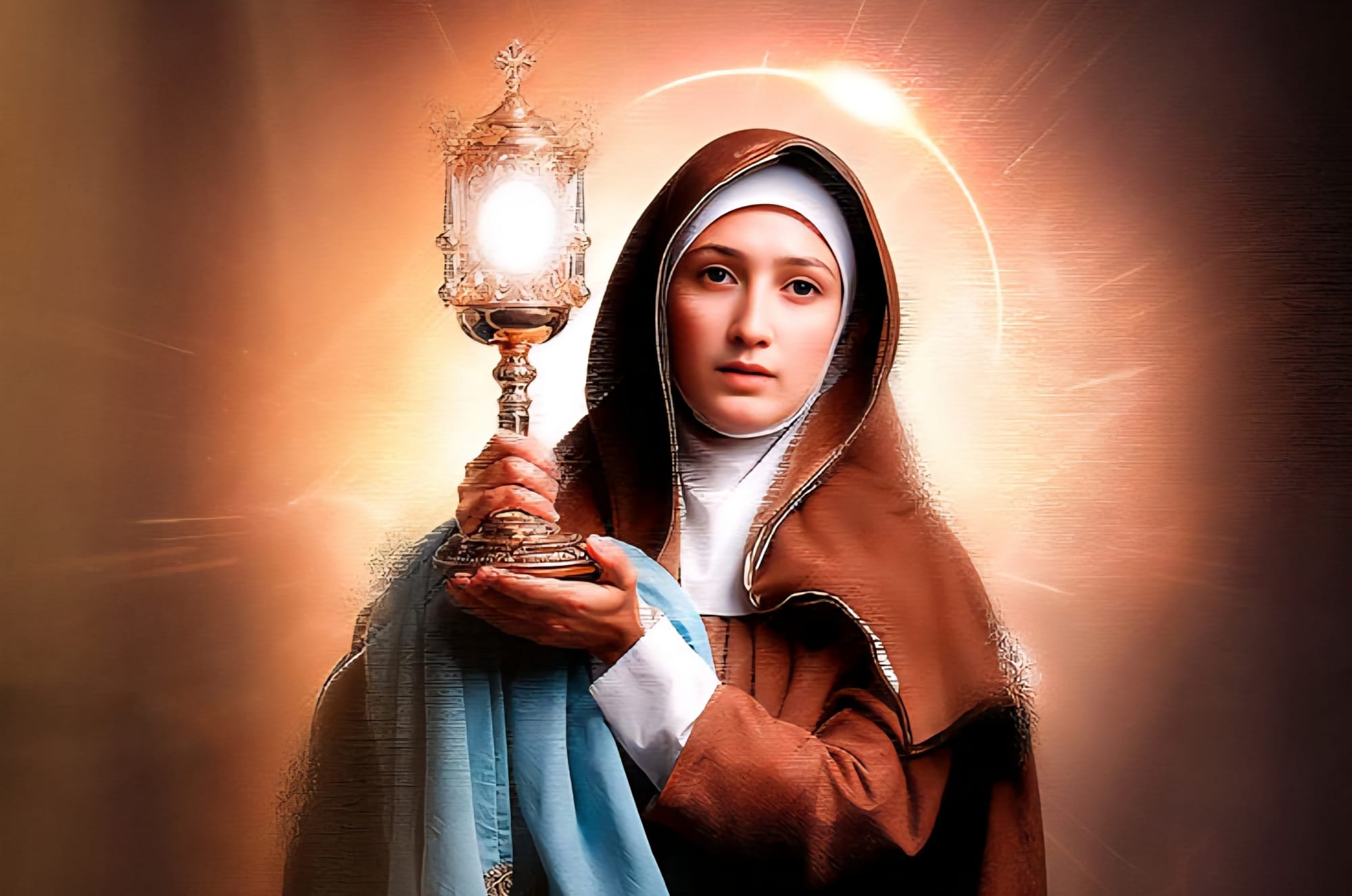 نور القداسة مع القدّيسة كلارا