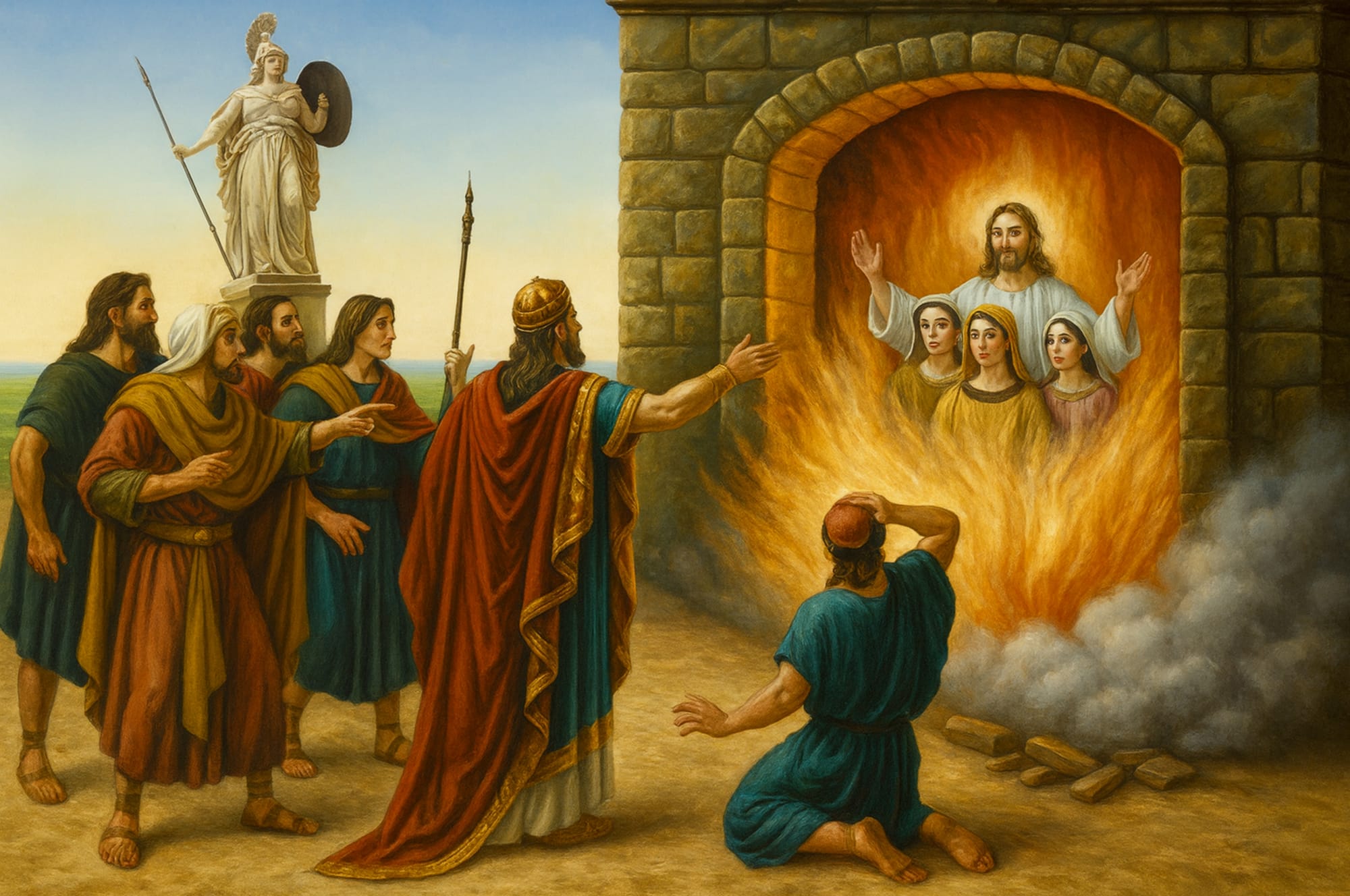 إيمانٌ لا تَلتَهِمهُ النار