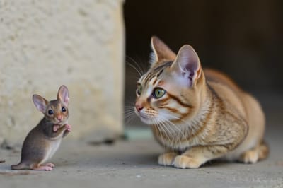 إنتبهوا.. القط قادم !