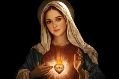 قلب مريم الطاهر... ملجأ الحُبّ والنِعَم