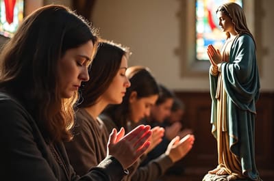 A Moment of Stillness Before the Lord