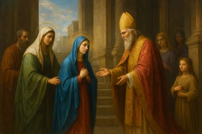 يا مريم، خذيني إلى هيكل الله