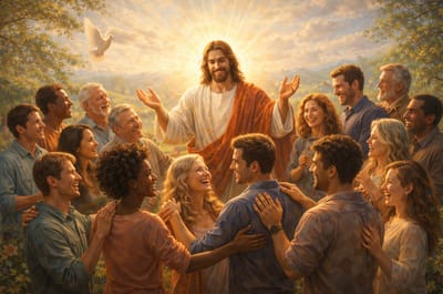 «إِفْرَحُوا، وَٱسْعَوا إِلى الكَمَال، وتَشَجَّعُوا، وكُونُوا عَلى رَأْيٍ وَاحِد، وعِيشُوا في سَلام، وإِلهُ المَحَبَّةِ والسَّلامِ يَكُونُ مَعَكُم!»