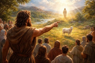 A Finger Pointing to the Lamb