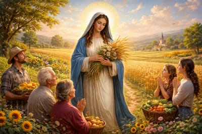 Blessing of the Fields in the Heart of the Virgin