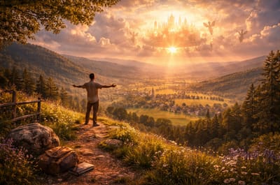 «فَلَيْسَ لَنَا هُنَا مَدِينَةٌ بَاقِيَةٌ، بَلْ نَسْعَى إِلَى الآتِيَةِ»