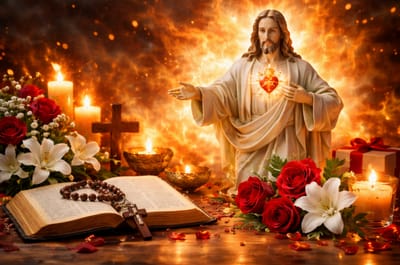 «جِئْتُ أُلْقِي عَلَى الأَرْضِ نَارًا، وَكَمْ أَوَدُّ لَوْ تَكُونُ قَدِ ٱشْتَعَلَتْ!»