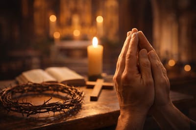 قَلبٌ صَائِمٌ أَمامَكَ