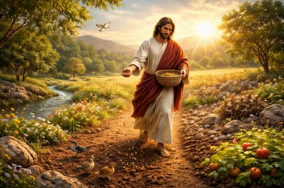 «خَرَجَ الزَّارِعُ لِيَزرَعَ زَرعَهُ»