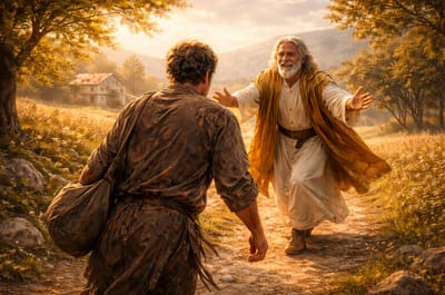 الأَبُ الَّذي يَنتَظِر