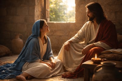 «فَمَرْيَمُ ٱخْتَارَتِ ٱلنَّصِيبَ ٱلأَفْضَلَ، وَلَنْ يُنْزَعَ مِنْهَا»