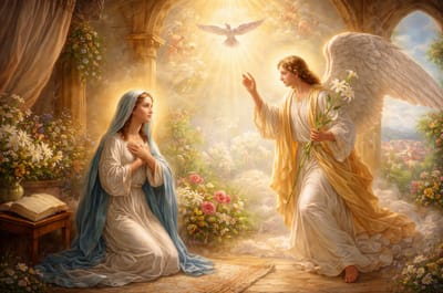 The joy of the annunciation