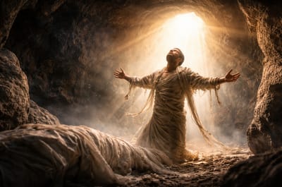 أَنَا لِعازَرُ الجَدِيدُ يَا رَبِّ خَلِّصْنِي!